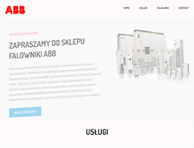 Tablet Screenshot of abb.falowniki.com